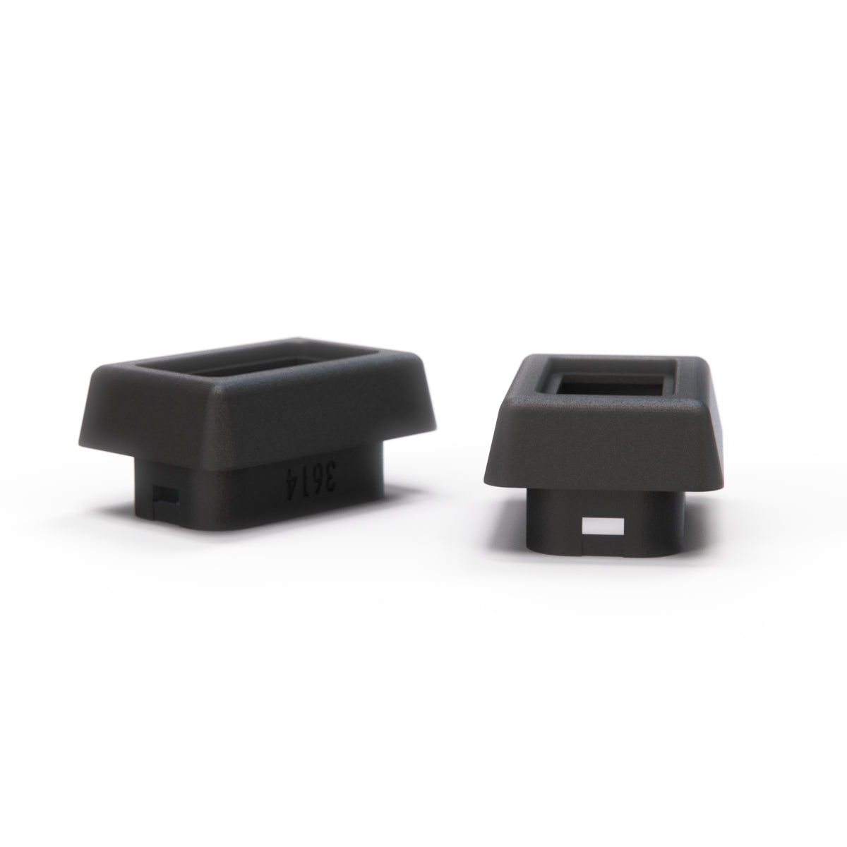 Land Rover Discovery 1 Escutcheon Rear Door Window Regulator Set of 2 Black (AWR6240LNF) — view 2