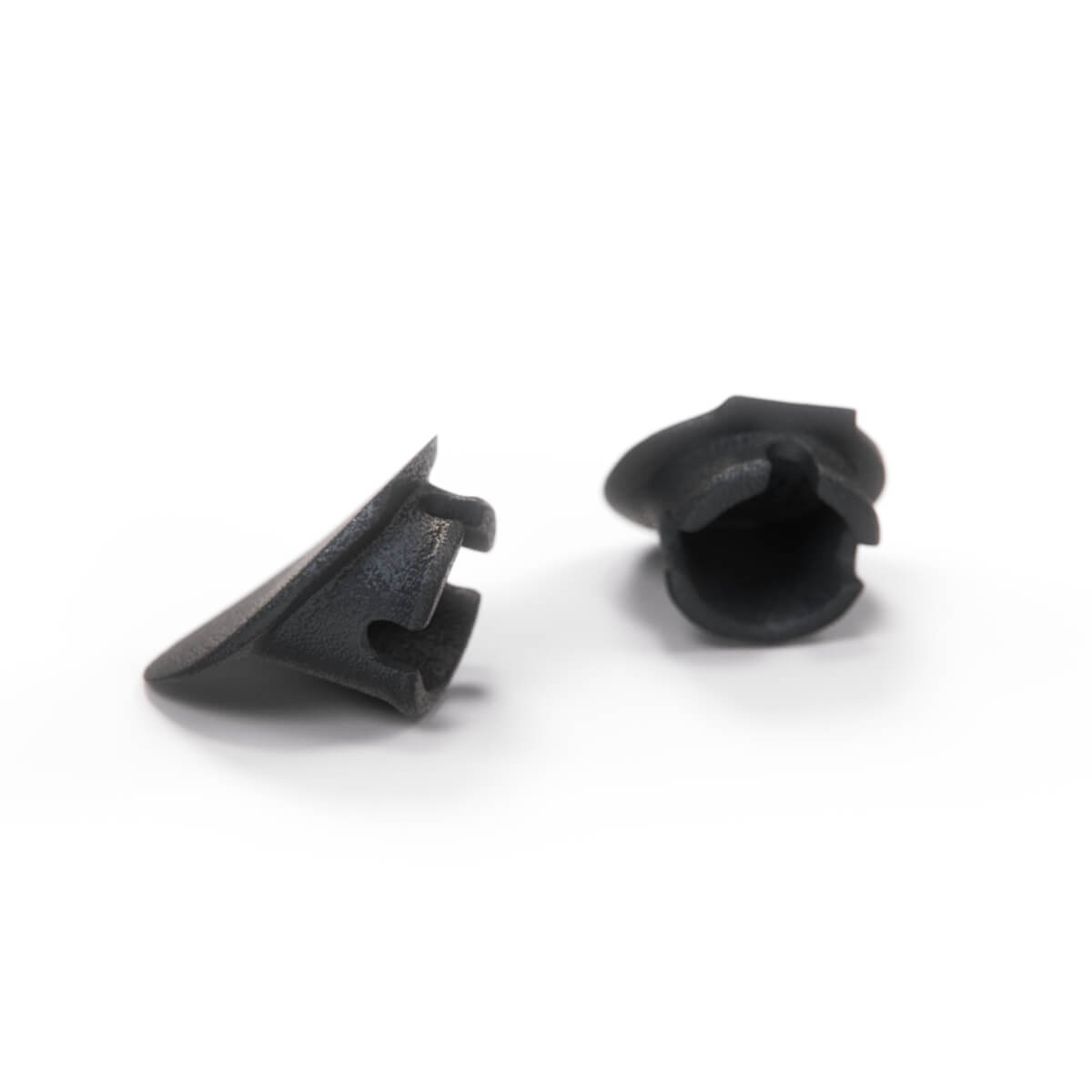 Land Rover Discovery 2 Headlight Washer Screw Cover Cap Set of 2 Black AWR6436 — view 2
