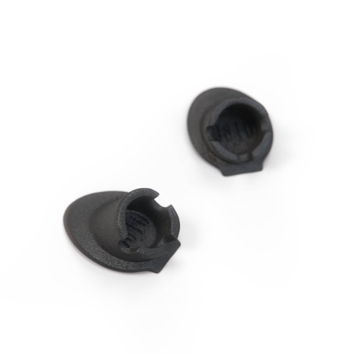 Land Rover Discovery 2 Headlight Washer Screw Cover Cap Set of 2 Black AWR6436 — view 3