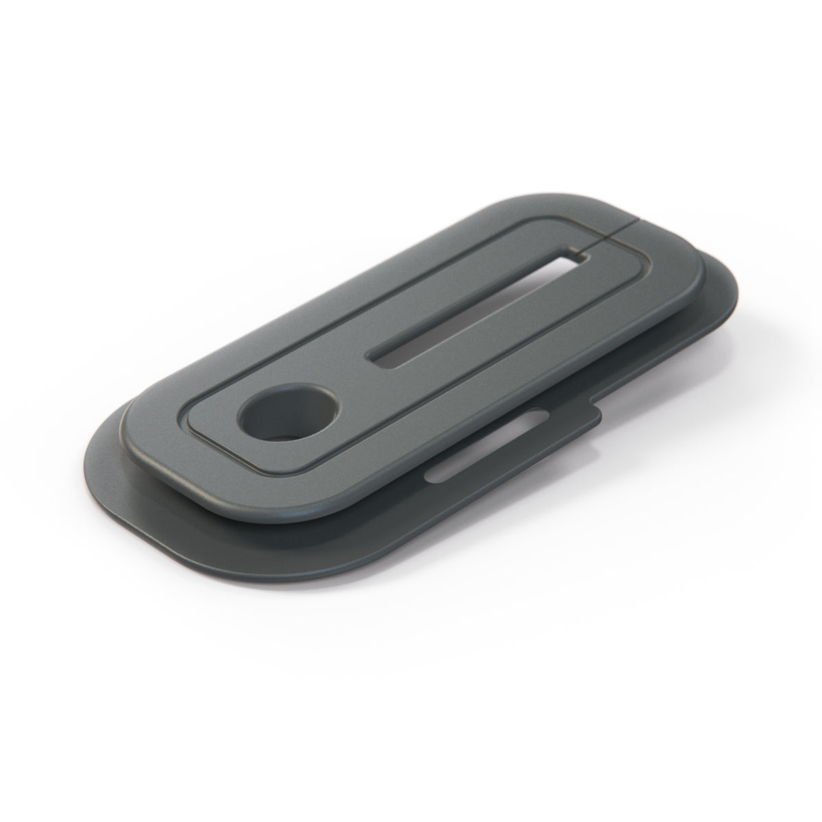 Land Rover Discovery Rear Seat Belt Escutcheon Left or Right Dark Granite MXC5634 — view 2
