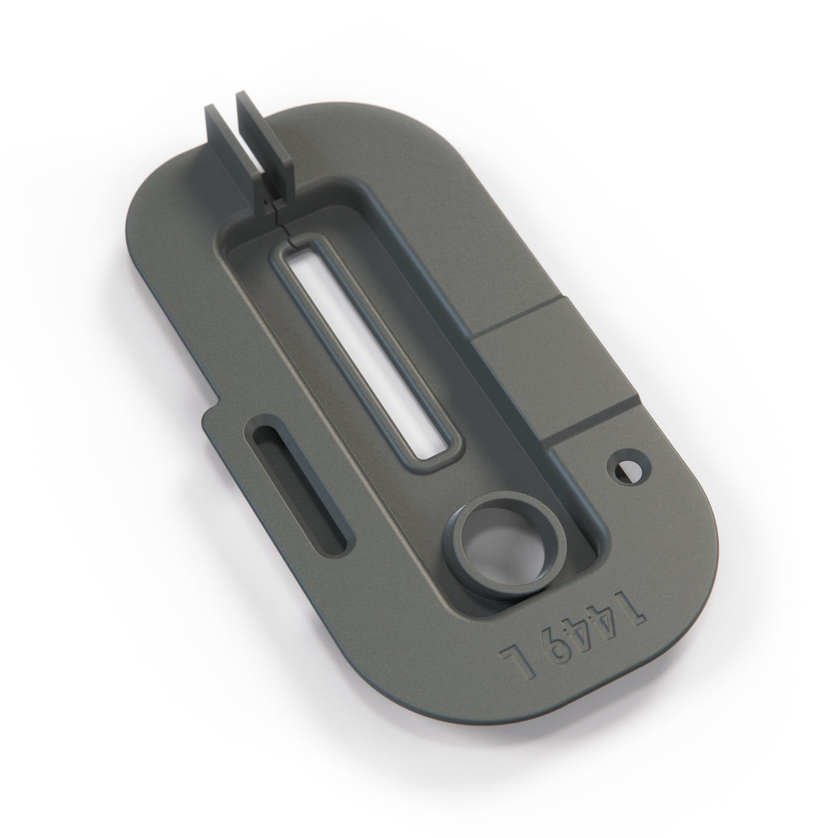 Land Rover Discovery Rear Seat Belt Escutcheon Left or Right Dark Granite MXC5634 — view 3