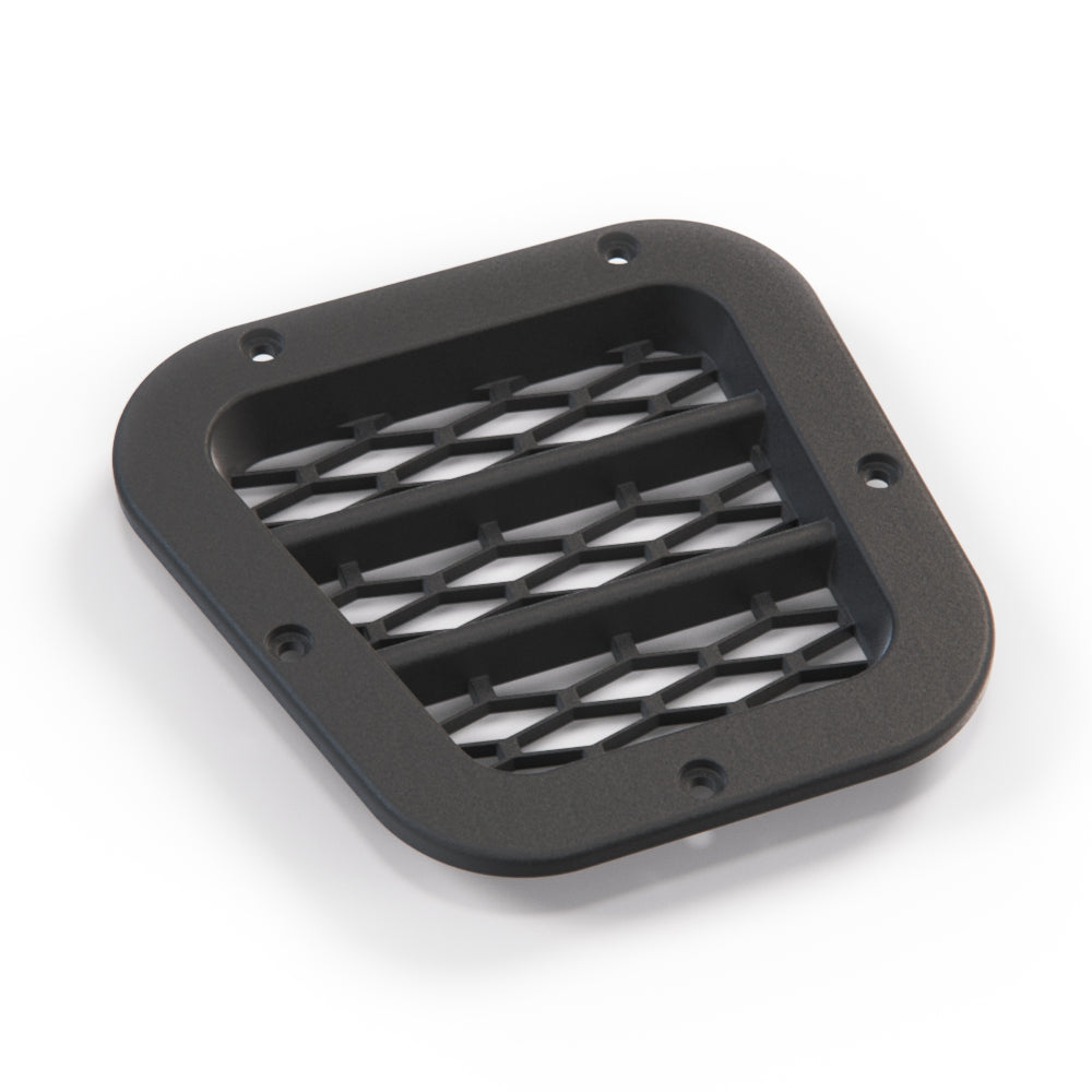 Land Rover Defender Front-End Styling Kit — 4 Parts — Land Rover Defender Grille-Cold Air Intake Adaptor Induction