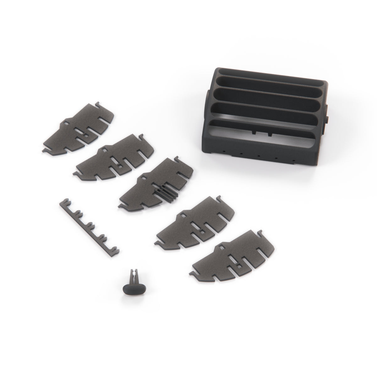 Land Rover Range Rover Classic Centre Console Soft Side Air Vent Black (BTR9903LNF) — view 4