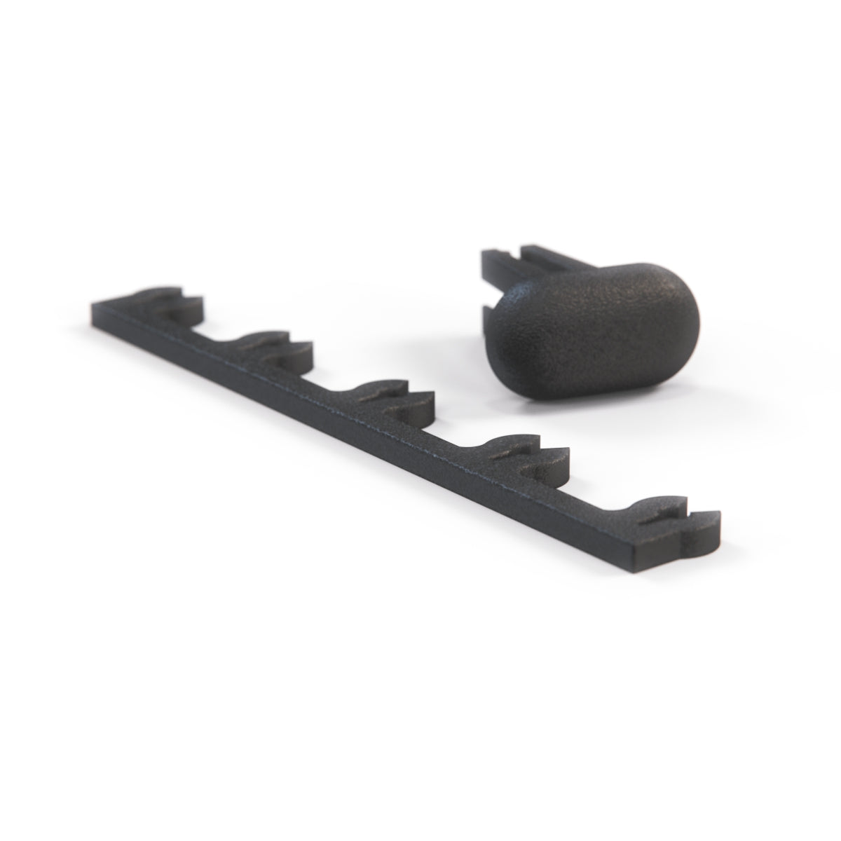 Land Rover Range Rover Classic Centre Console Soft Side Air Vent Repair Kit Black (BTR9903LNF) — view 2