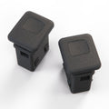 Land Rover Range Rover Classic Plate Blind Cover Set of 2 Black AMR3605