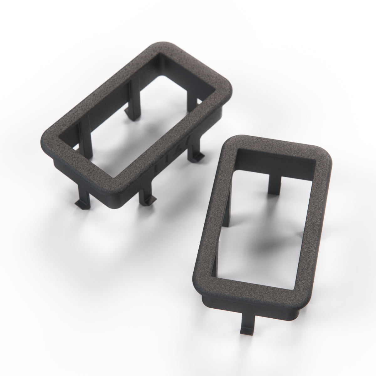 Land Rover Range Rover Classic Rear Door Window Switch Cover Set of 2 Black