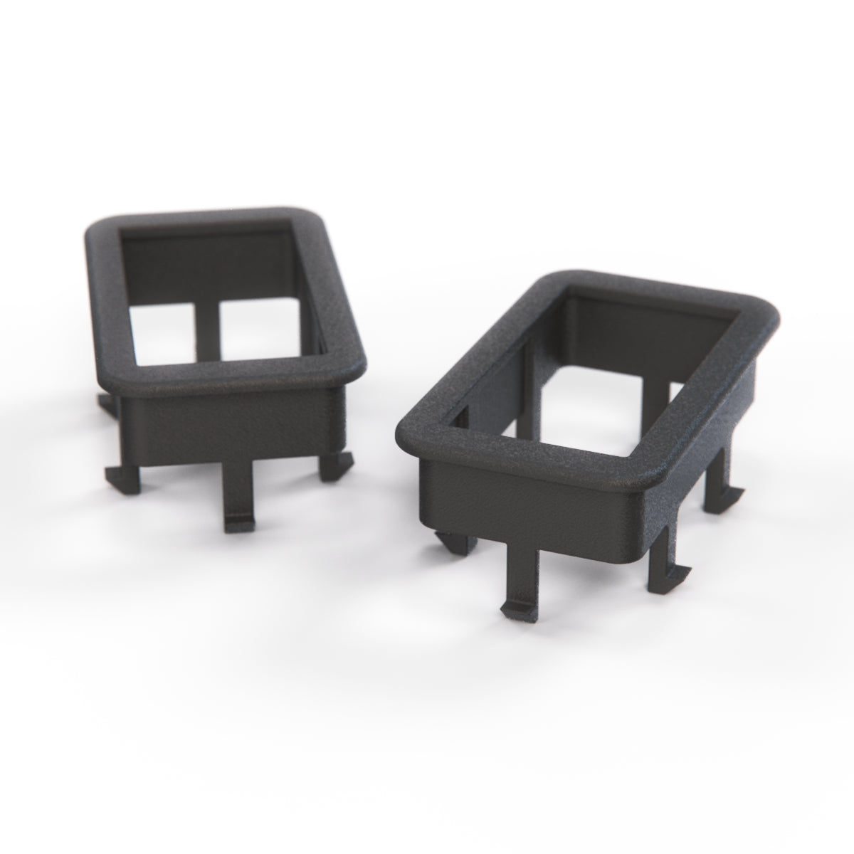 Land Rover Range Rover Classic Rear Door Window Switch Cover Set of 2 Black — view 2