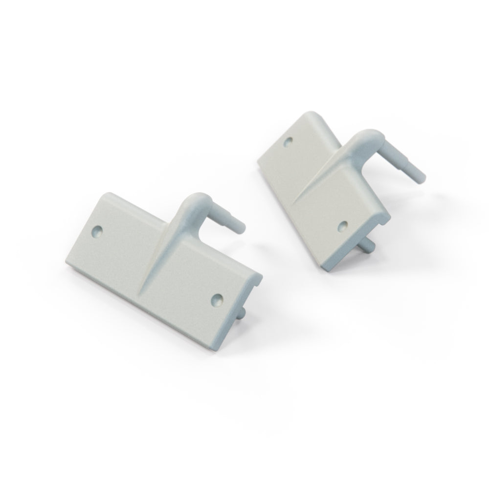 Land Rover Range Rover Classic Rear Parcel Shelf Attachment Pin Set of 2 Ash Gray (BTR1477LNF)