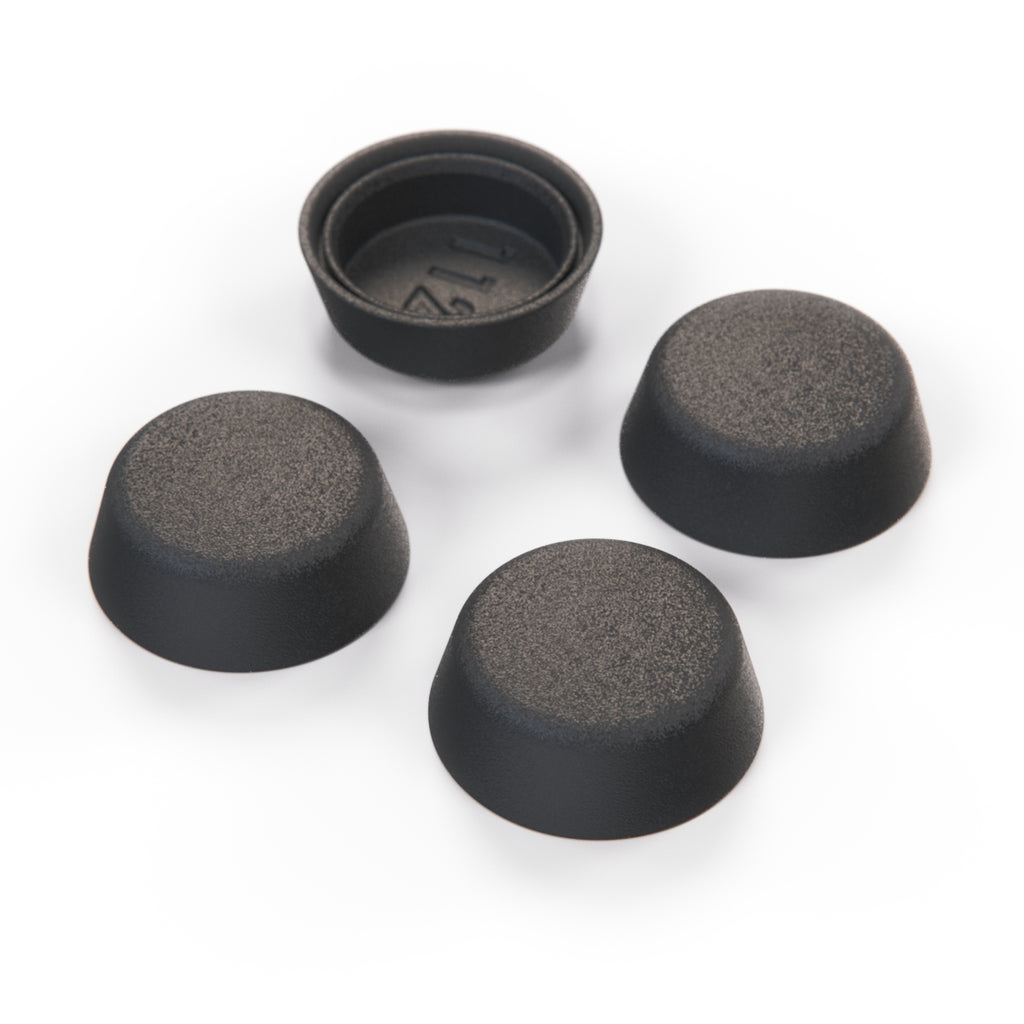 Land Rover Range Rover Classic Seat Belt Screw Covers Set of 4 Black