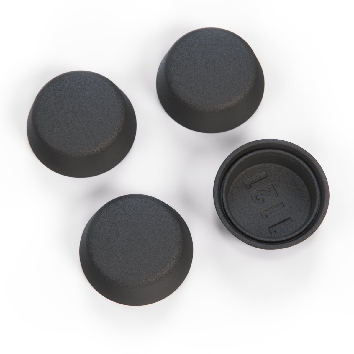 Land Rover Range Rover Classic Seat Belt Screw Covers Set of 4 Black — view 2