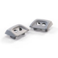 Land Rover Range Rover P38 Headlight Washer Cover Set of 2 Left and Right Primed (DNJ500230LML & DNJ500220LML)