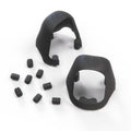 Lexus GS III 450h Rear Shock Absorber Top Cap Cover Set of 2 Black 48554-30090 and (48553-30090)