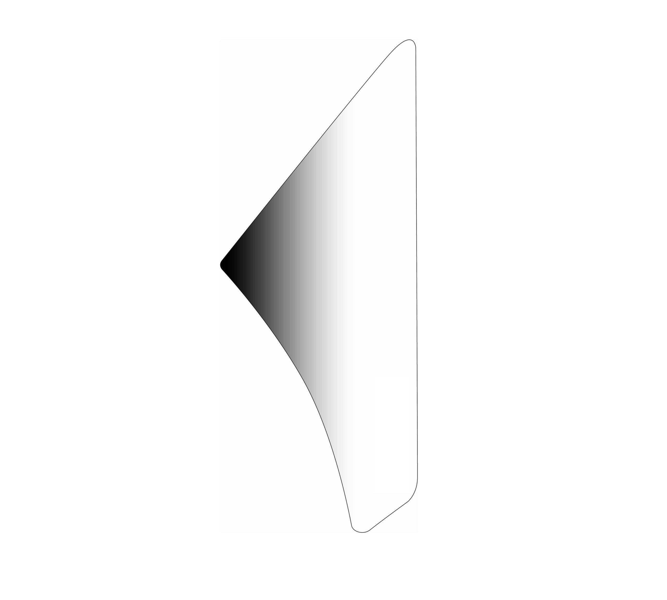 Lexus Is Iii Rear Door PPF Protective Film – Set of 2 Left or Right — view 3