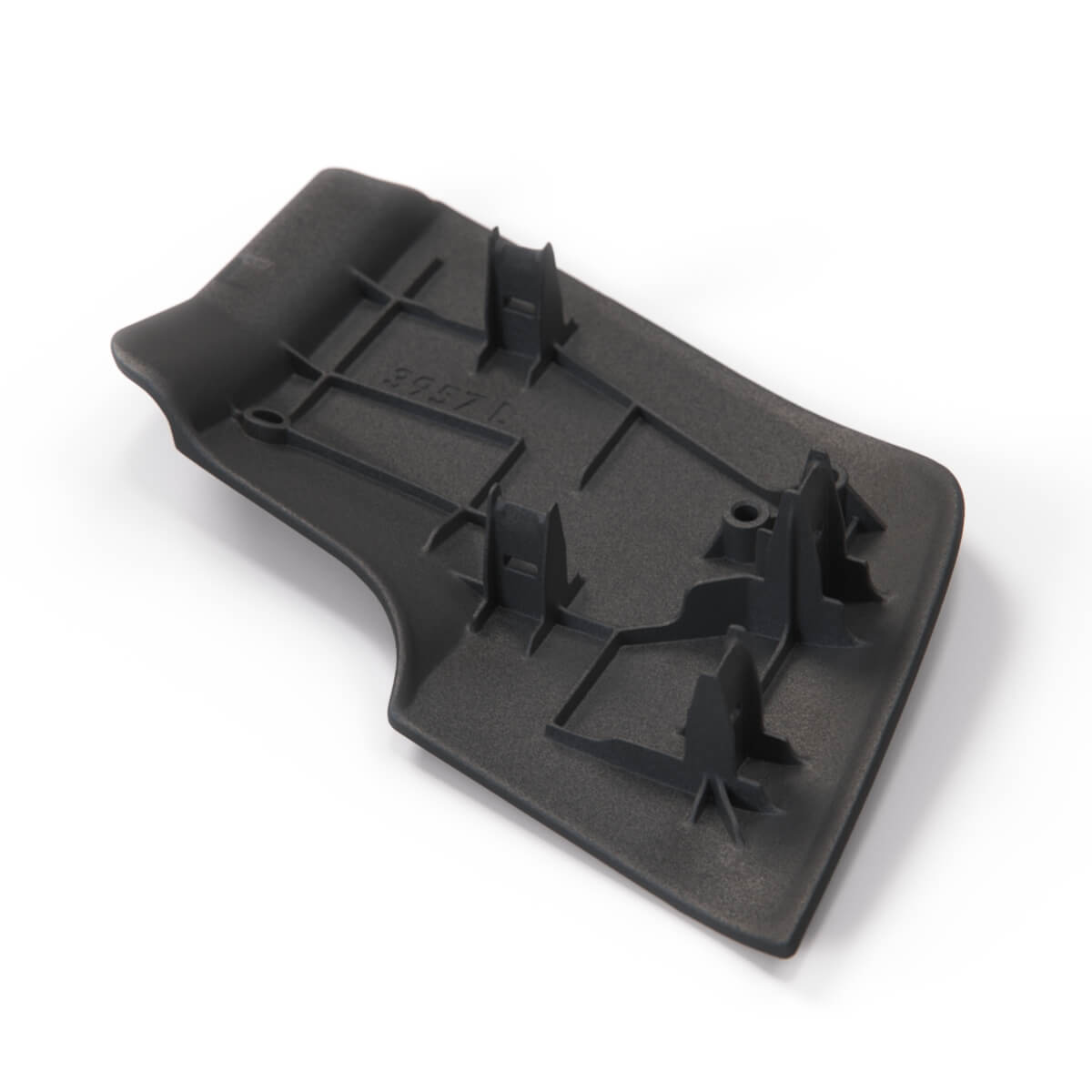 Lexus LC500 Package Tray Leather Cover Trim Black (64339-11010 / 64338-11010) — view 3