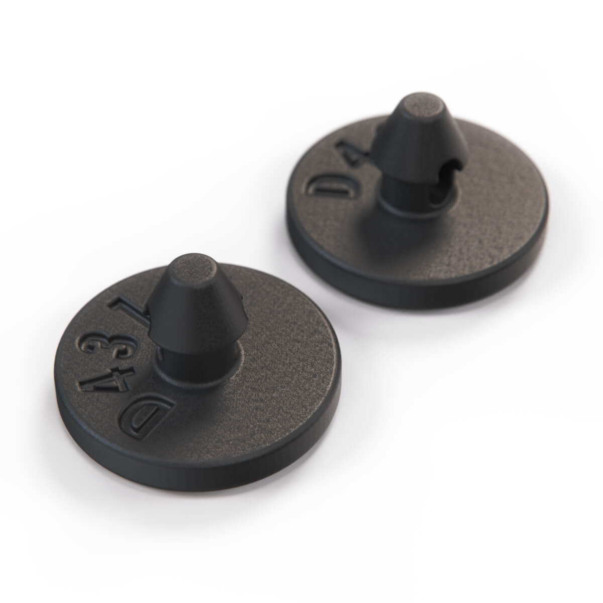 Lexus Toyota Lexus Brake Cushion Clutch Pedal Stopper Pad Set of 2 Black (90541-06036) — view 3