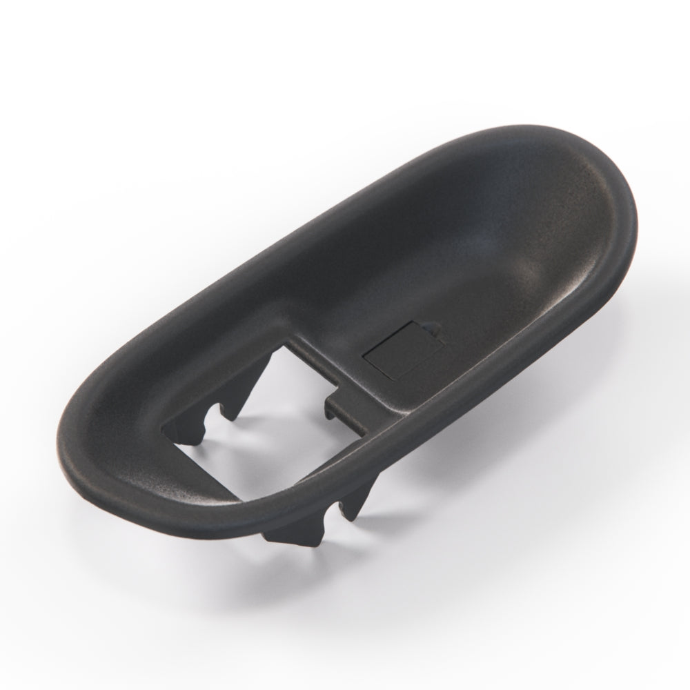 Maserati 4200 Coupe GT Door Latch Cover Left Or Right Black 66113000 / 66112900 — view 2