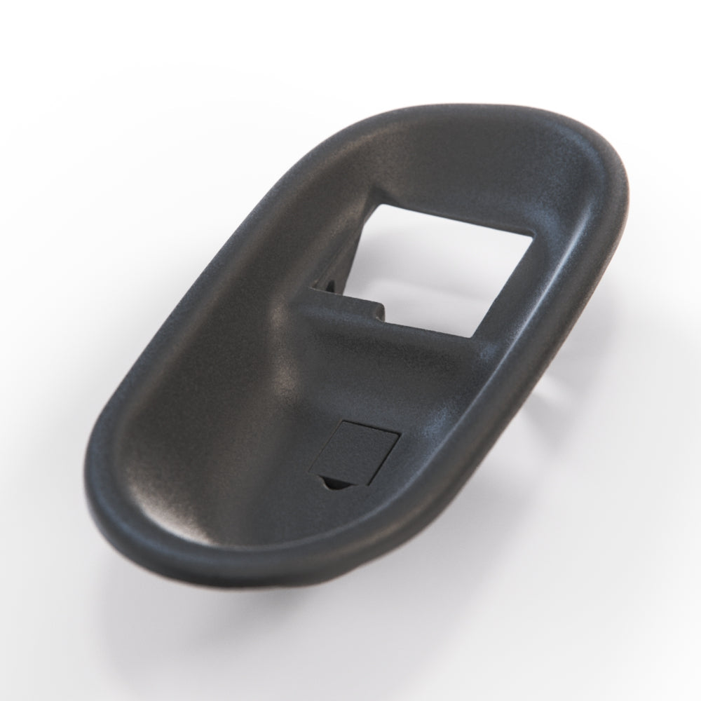 Maserati 4200 Coupe GT Door Latch Cover Left Or Right Black 66113000 / 66112900 — view 3