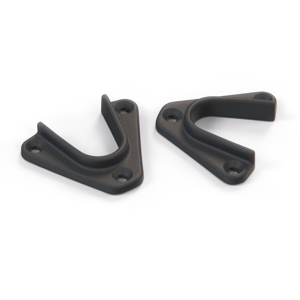 Maserati Biturbo Ghibli Shamal Side Door Lower Moulding Set of 2 Black (314520405)