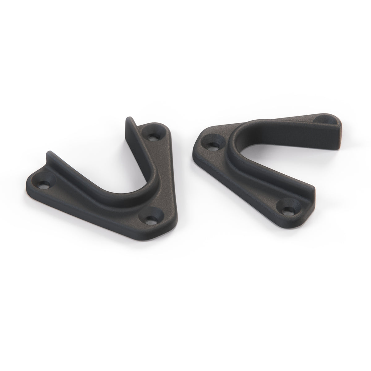 Maserati Biturbo Ghibli Shamal Side Door Lower Moulding Set of 2 Black (314520405)