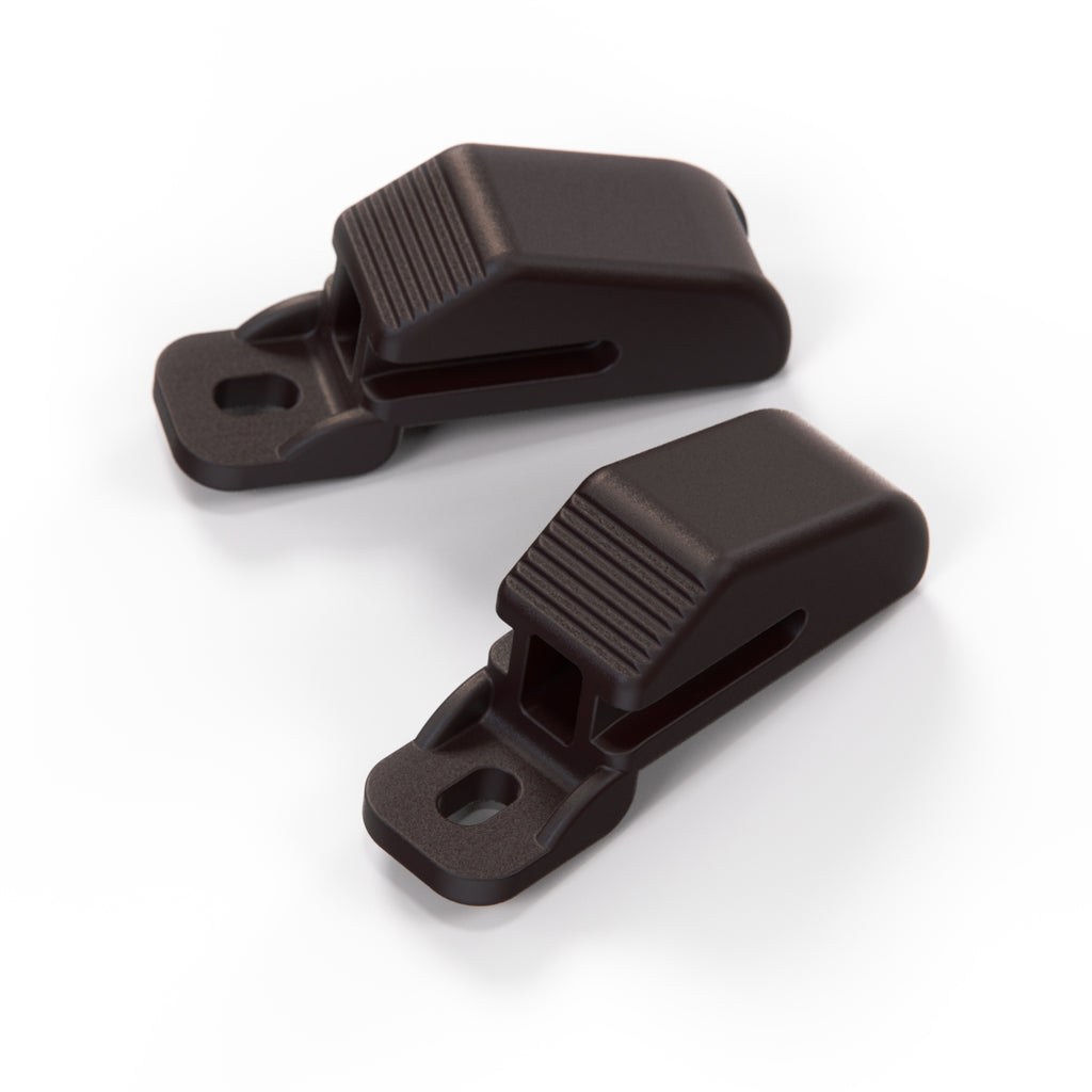 Maserati Biturbo Quattroporte Pull Knob Set of 2 Dark Brown (314520427) — view 2