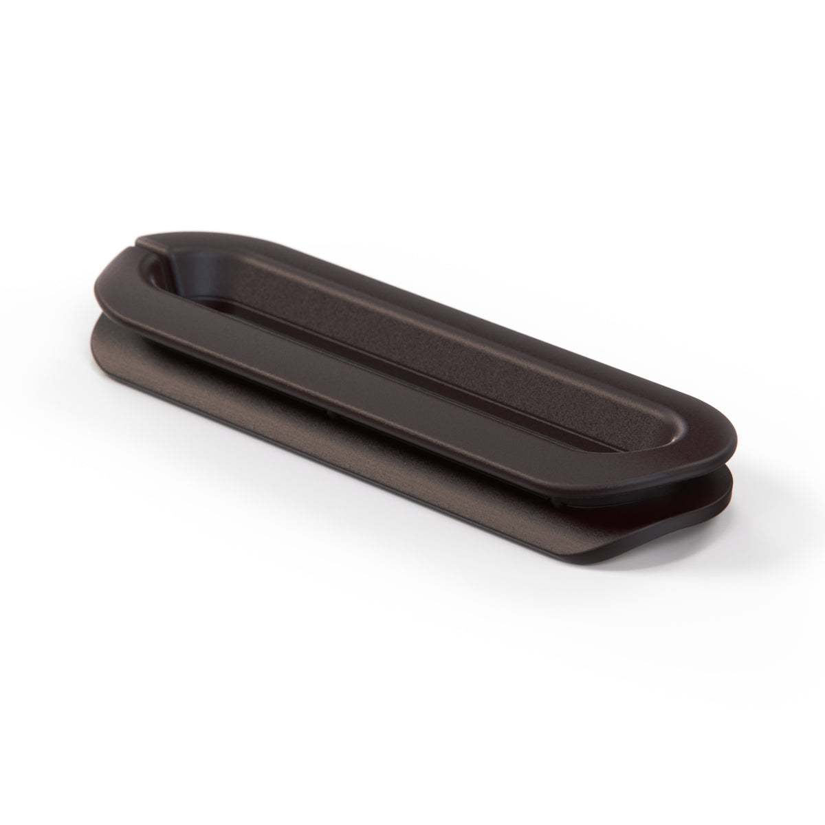 Maserati Biturbo Seat Belt Trim Left or Right Dark Brown (318353457 & 31853455 / 318353458 & 318353456) — view 2