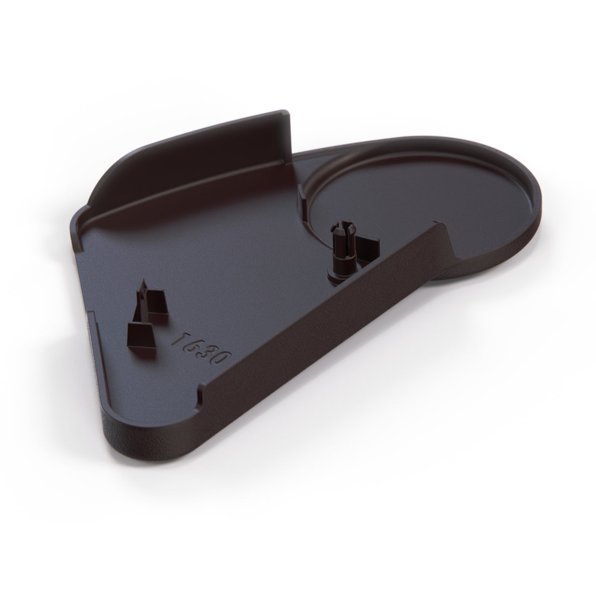 Maserati Biturbo Seat Side Cover Left or Right Dark Brown (316920446 / 316920445) — view 3
