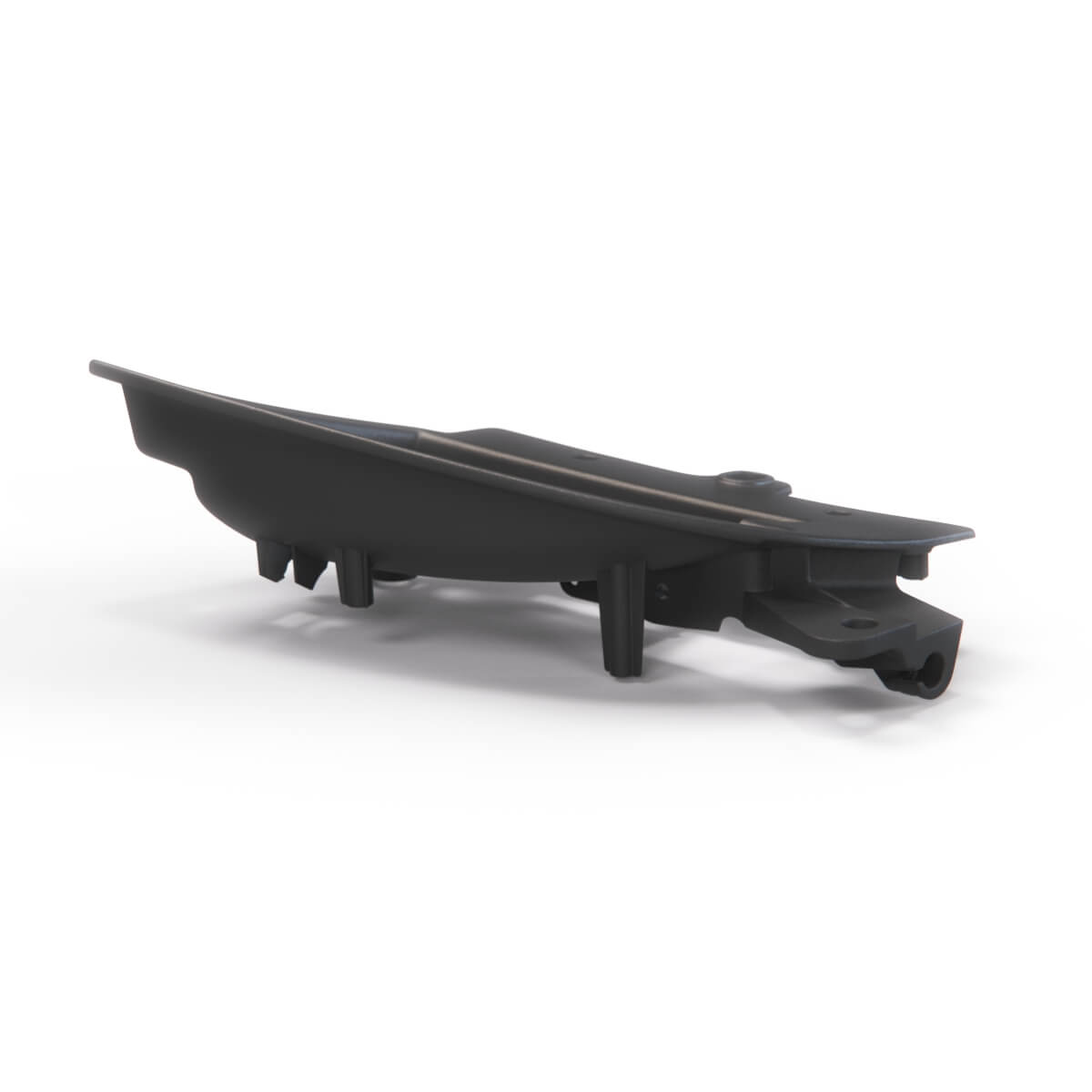 Maserati GranTurismo M145 Front Door Inner Handle Housing Left or Right Black (981603100 / 981603000) — view 2