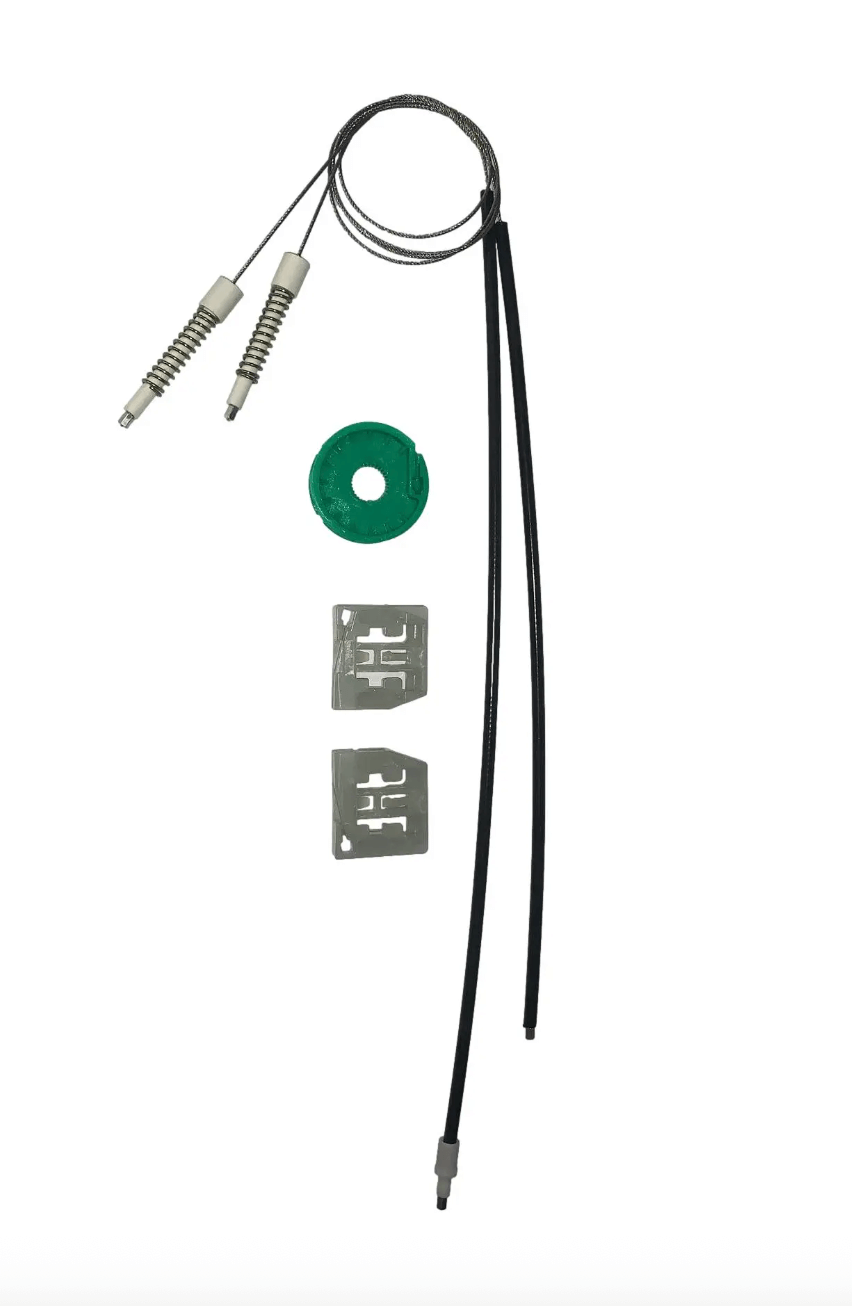 Maserati Quattroporte Front Window Regulator Repair Kit (84934200 / 84934000) — view 2