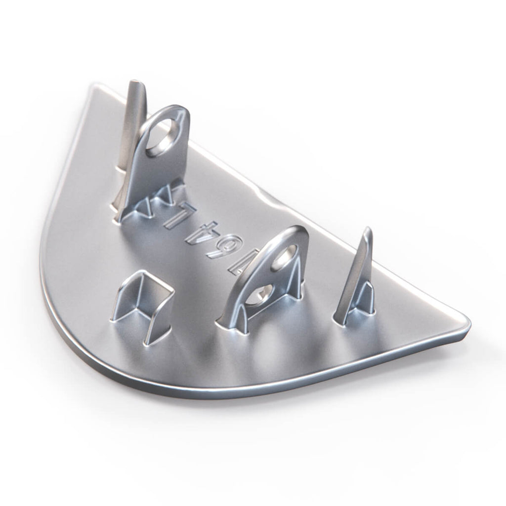 Maserati Quattroporte M139 Headlight Washer Cover Left or Right Chrome (10136828 / 10136826) — view 3