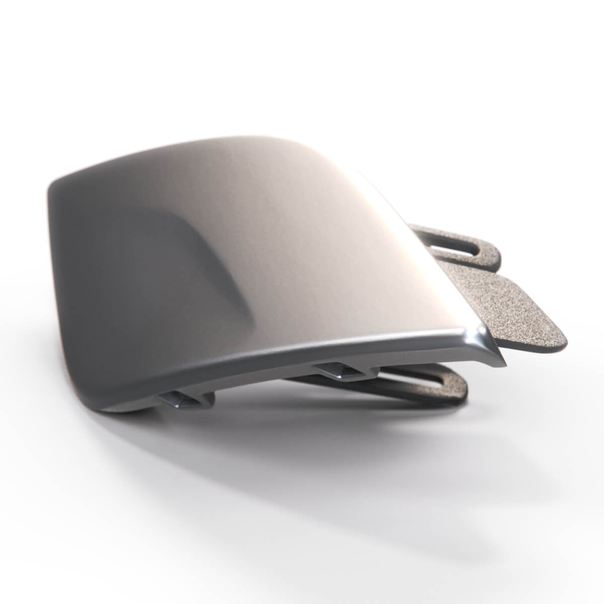 Maserati Quattroporte M156 Headlight Washer Cover Left or Right Chrome (673000036 / 673000037) — view 2