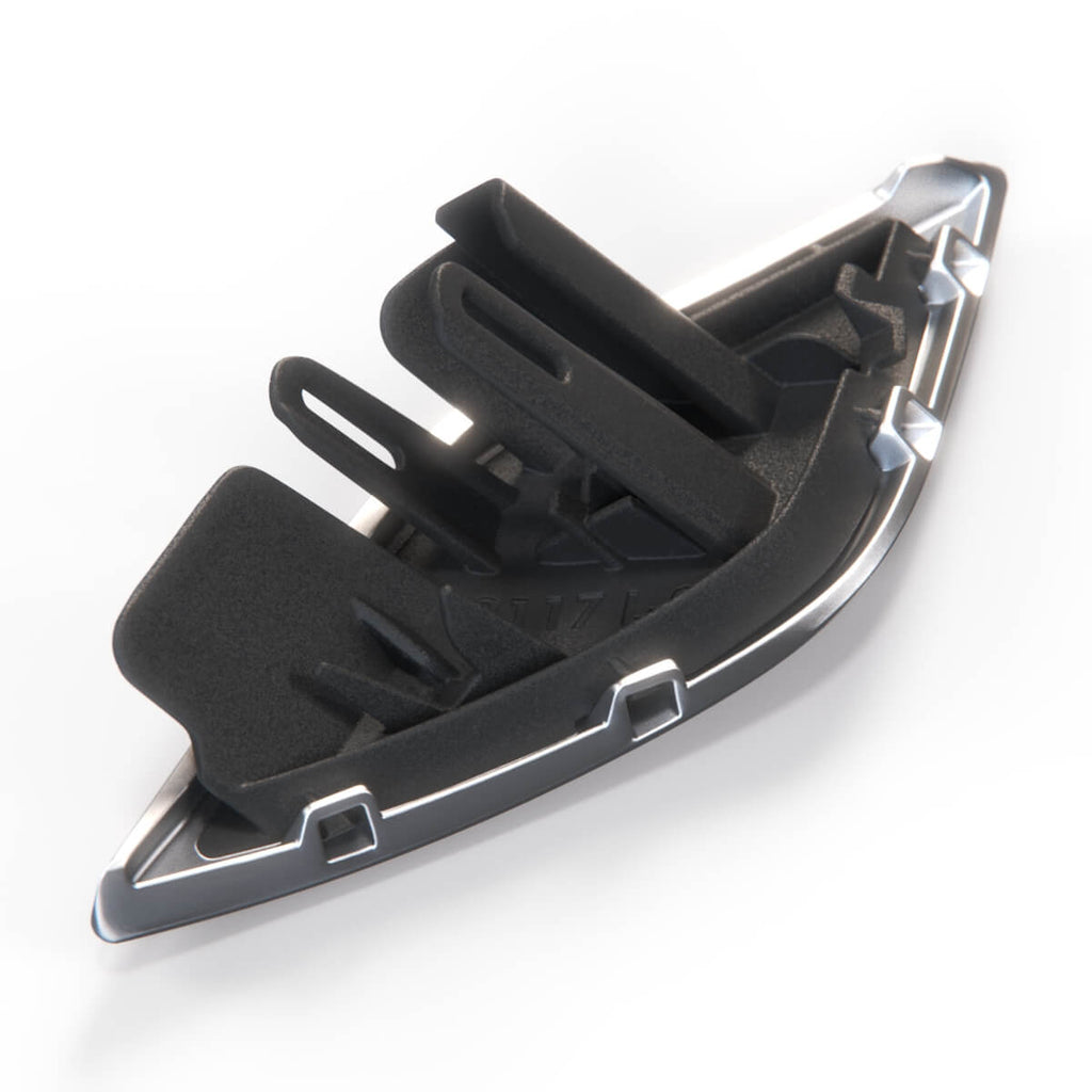 Maserati Quattroporte M156 Headlight Washer Cover Left or Right Chrome (673000036 / 673000037) — view 3
