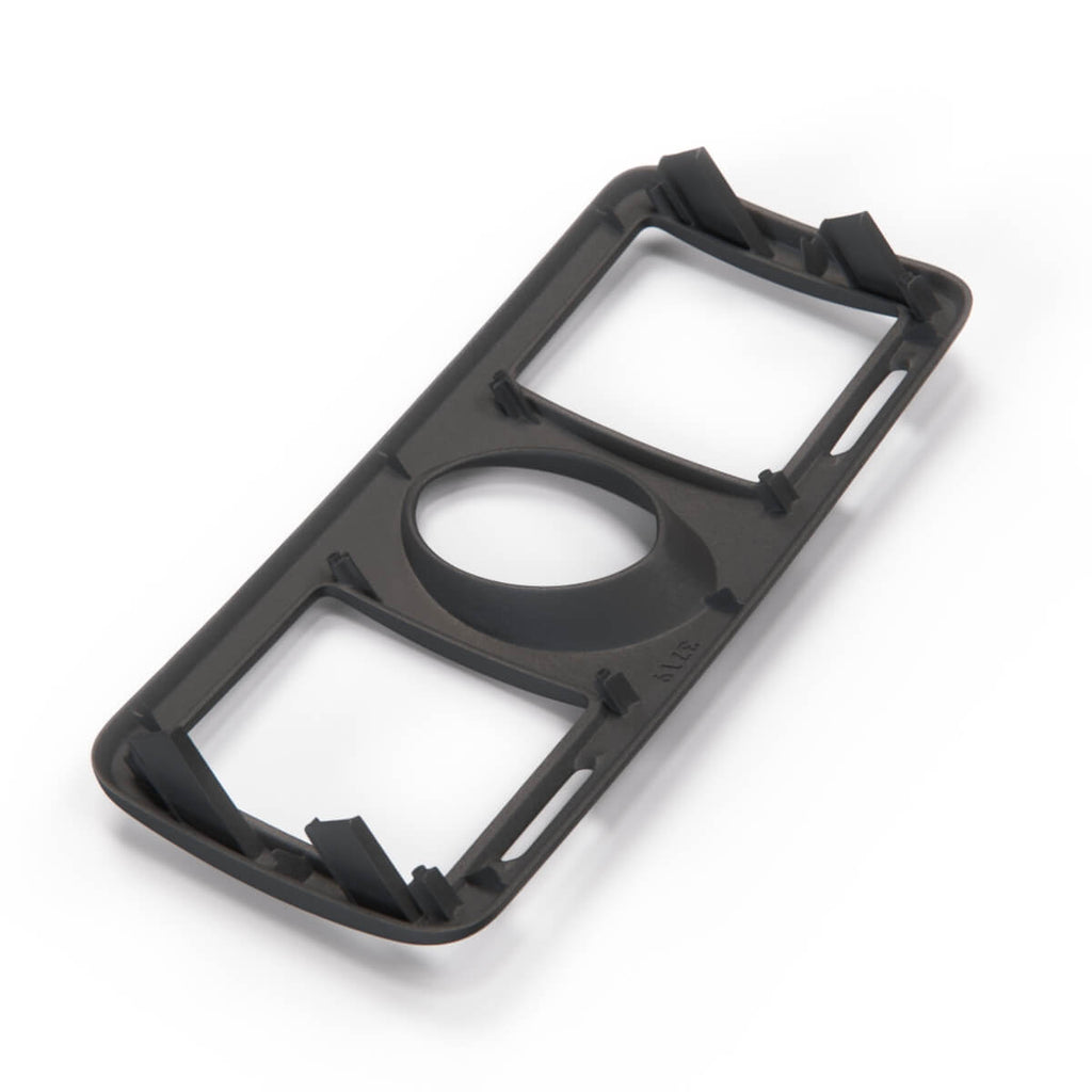 Maserati Quattroporte V M139 Clock and Air Vent Bezel Trim Frame Black (225802 66526500) — view 2