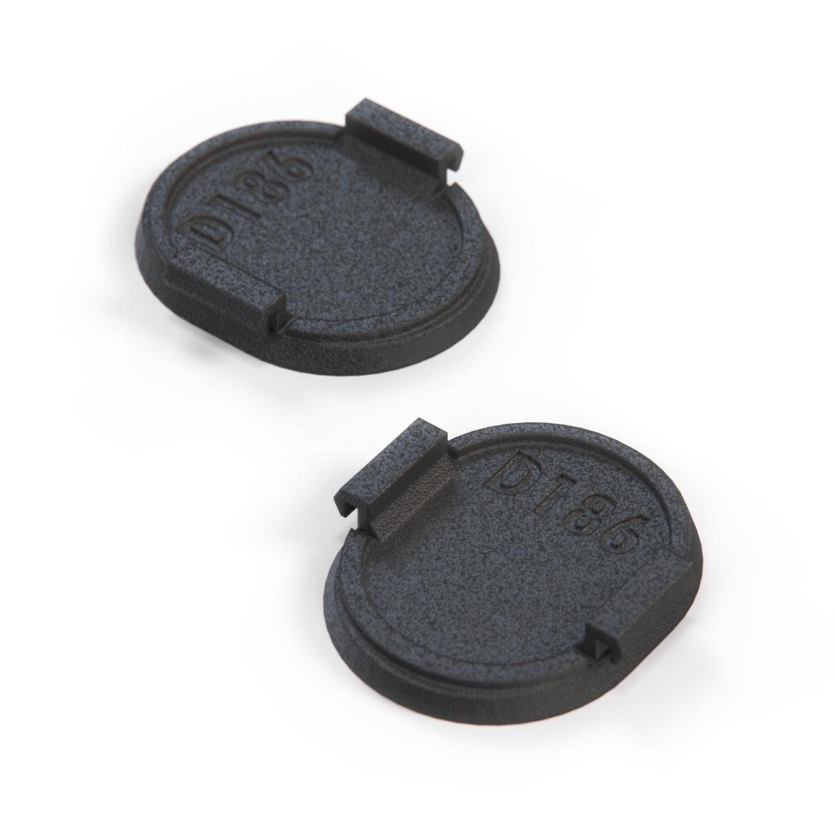 Mazda Cowl Cover Caps Set of 2 Black E016-50-796 — view 3