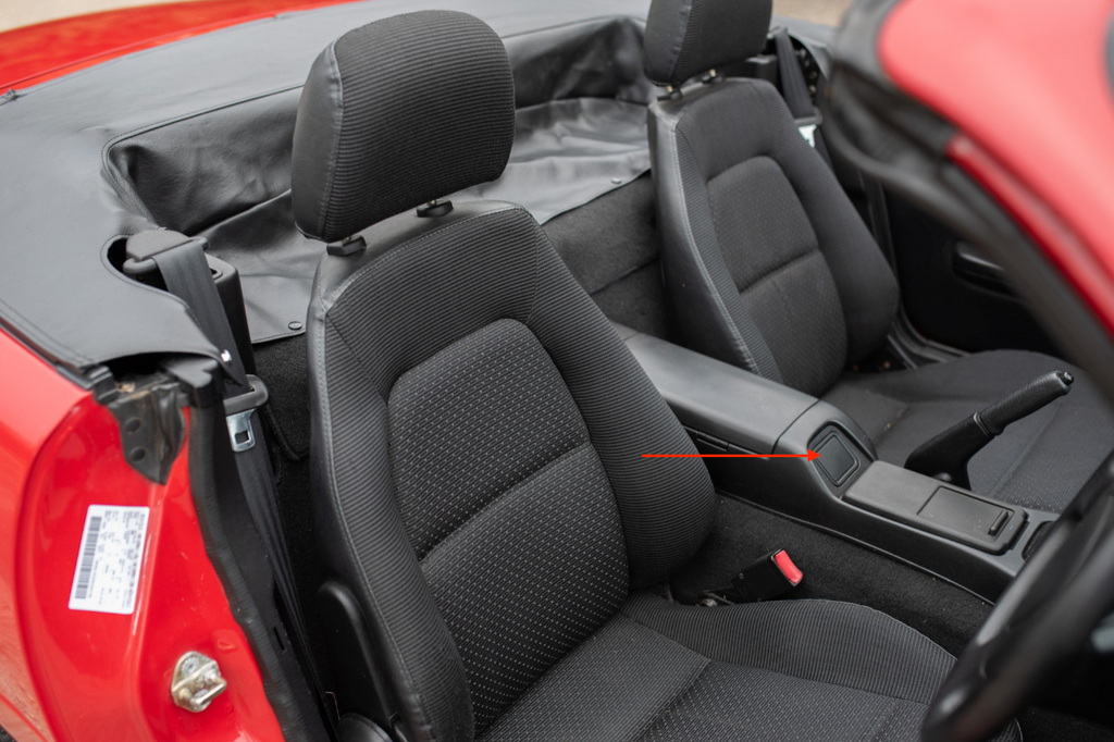 Mazda Miata MX5 Custom Window Switch Panel (4 Switches) Black — view 3