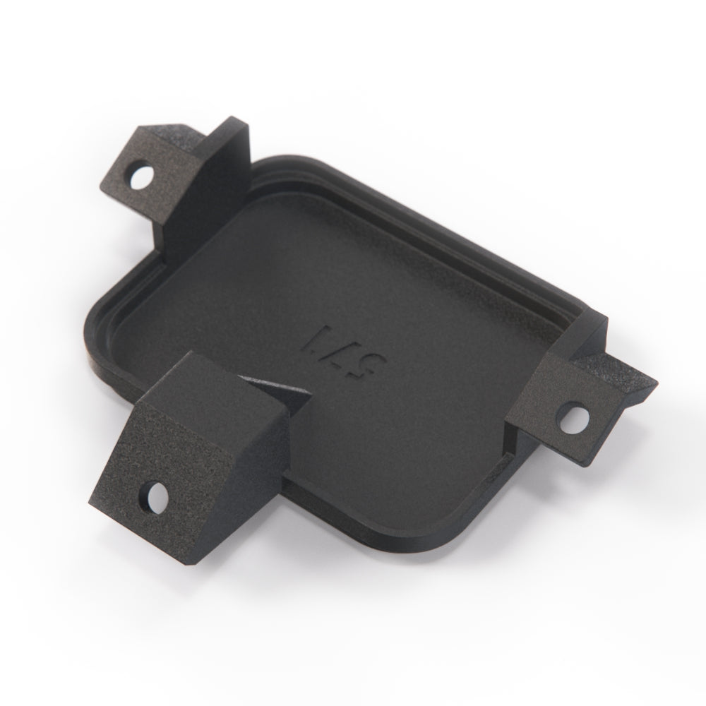 Mazda Miata MX5 Manual Window Console Blank Delete Plate Panel Black NA0164437 — view 2