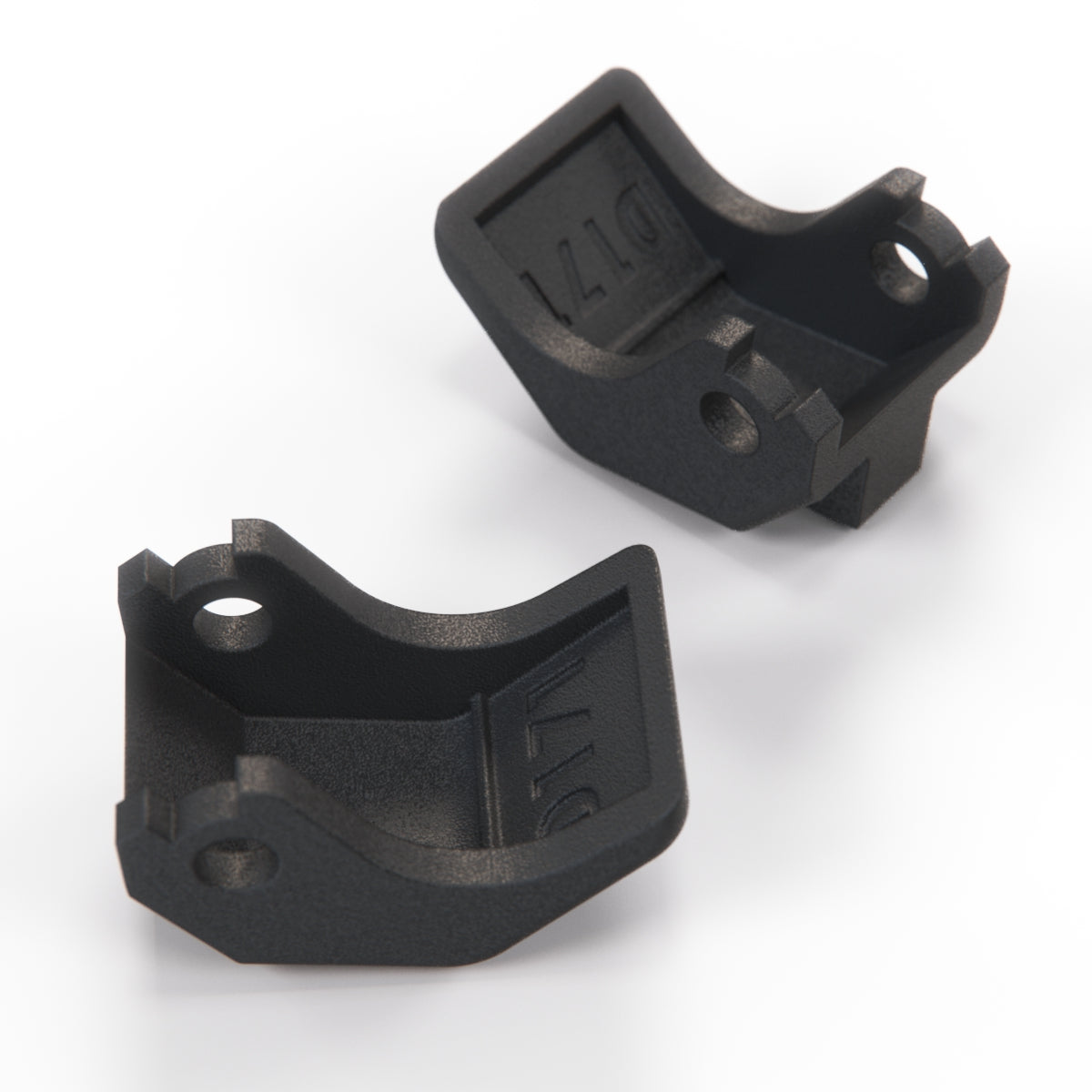 Mazda MX-5 Convertible Top Latches Set of 2 Black — view 3