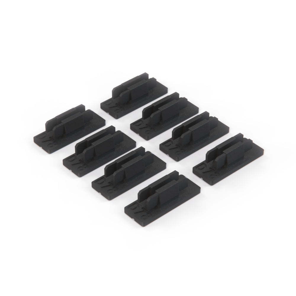 Mazda MX5 Miata RX7 Sill Trim Grommet Clips Set Of 8 68-402B BLACK — view 2