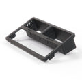 Mazda Rx7 Dash Radio Stereo Frame Bezel Without Vents Black (FB0164840B)