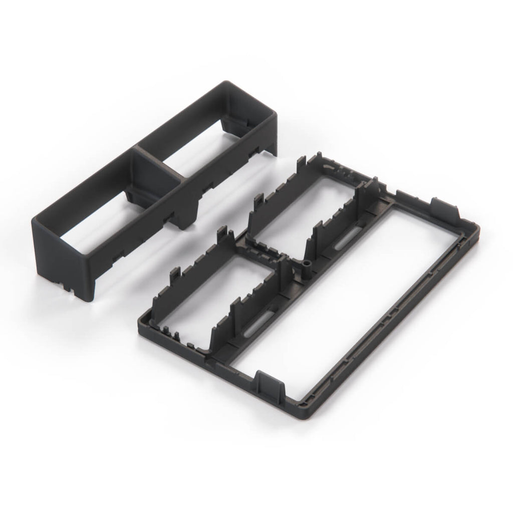 Mazda Rx7 Dash Radio Stereo Frame Bezel Without Vents Black (FB0164840B) — view 5