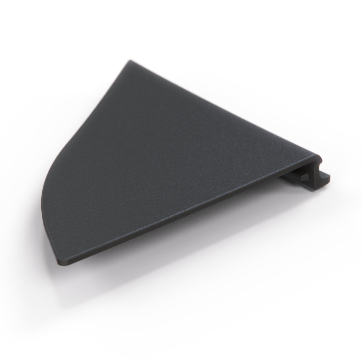 Mazda RX7 FC3S Door Mirror Interior Trim Left or Right Black F045-69-112A / F045-69-172A — view 2