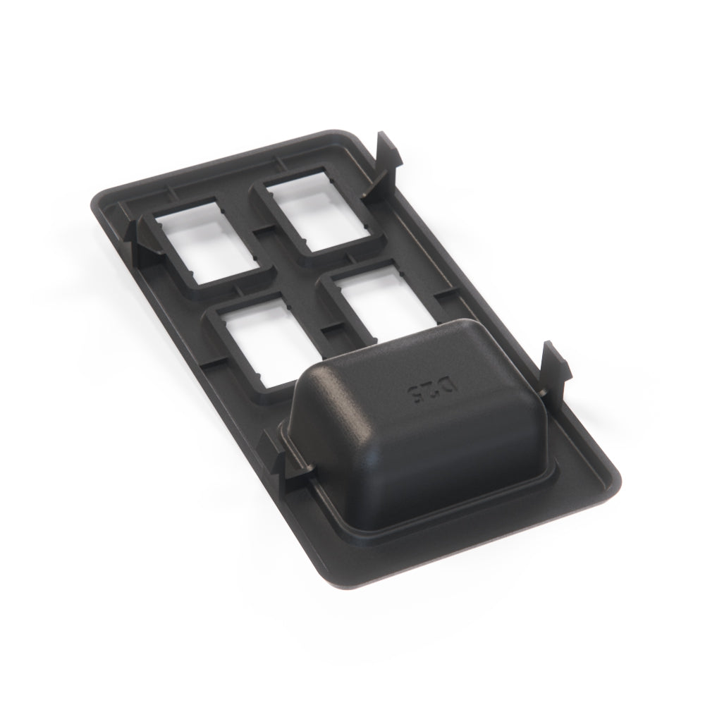 Mazda RX7 S2 Center Console Switch Panel Ashtray Black FA01-64-451 — view 4