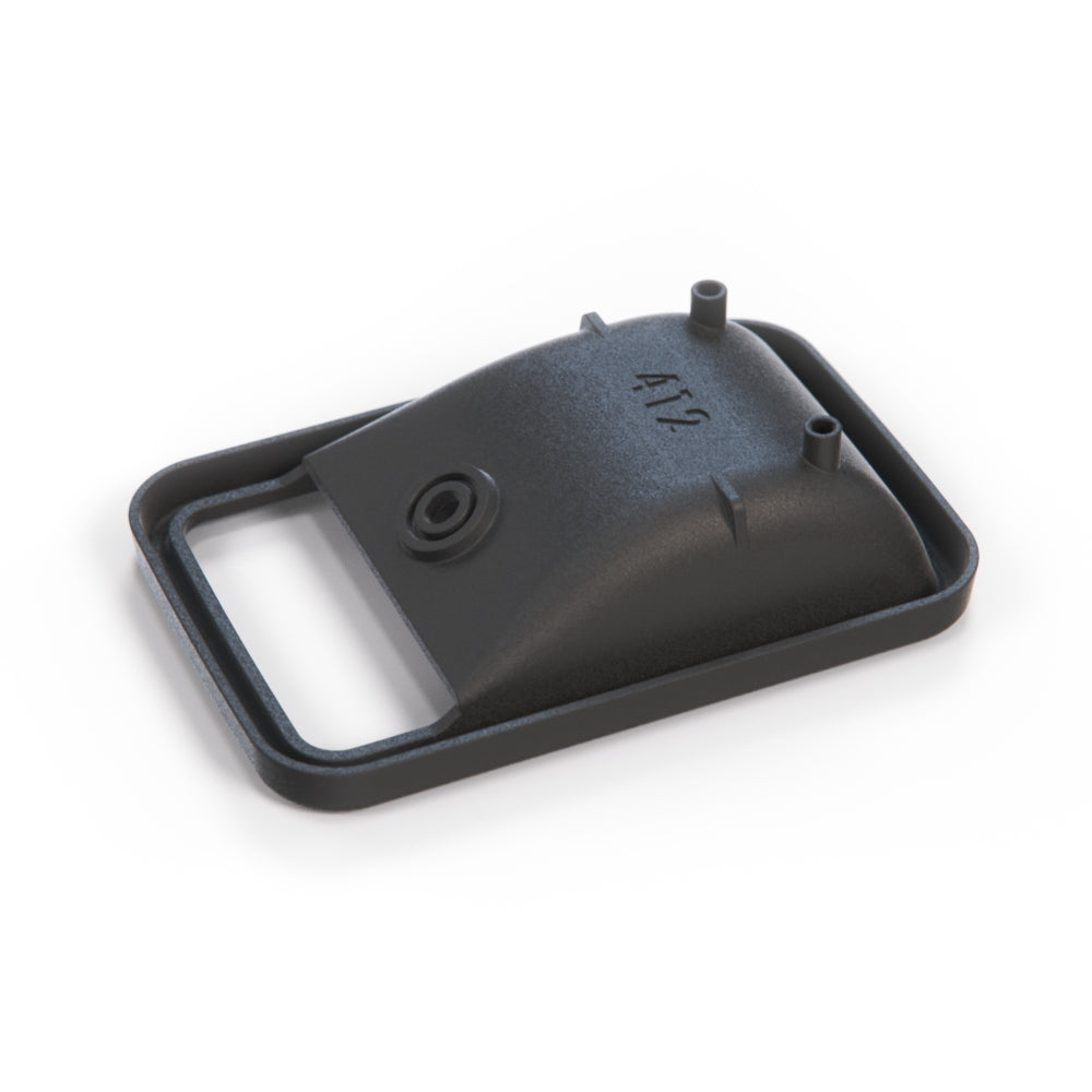 MAZDA RX7 SA22C Door Inside Handle Bezel Trim Black DHA49909 — view 2