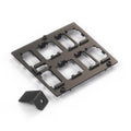 Mercedes-Benz A124 Console Attachment Bracket (A1246831100 & A1246830035)