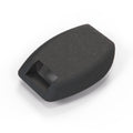 Mercedes-Benz Benz W124 C124 Cover Fairing Trim Seat Belt Rail to Tunnel Black (A1249193720)