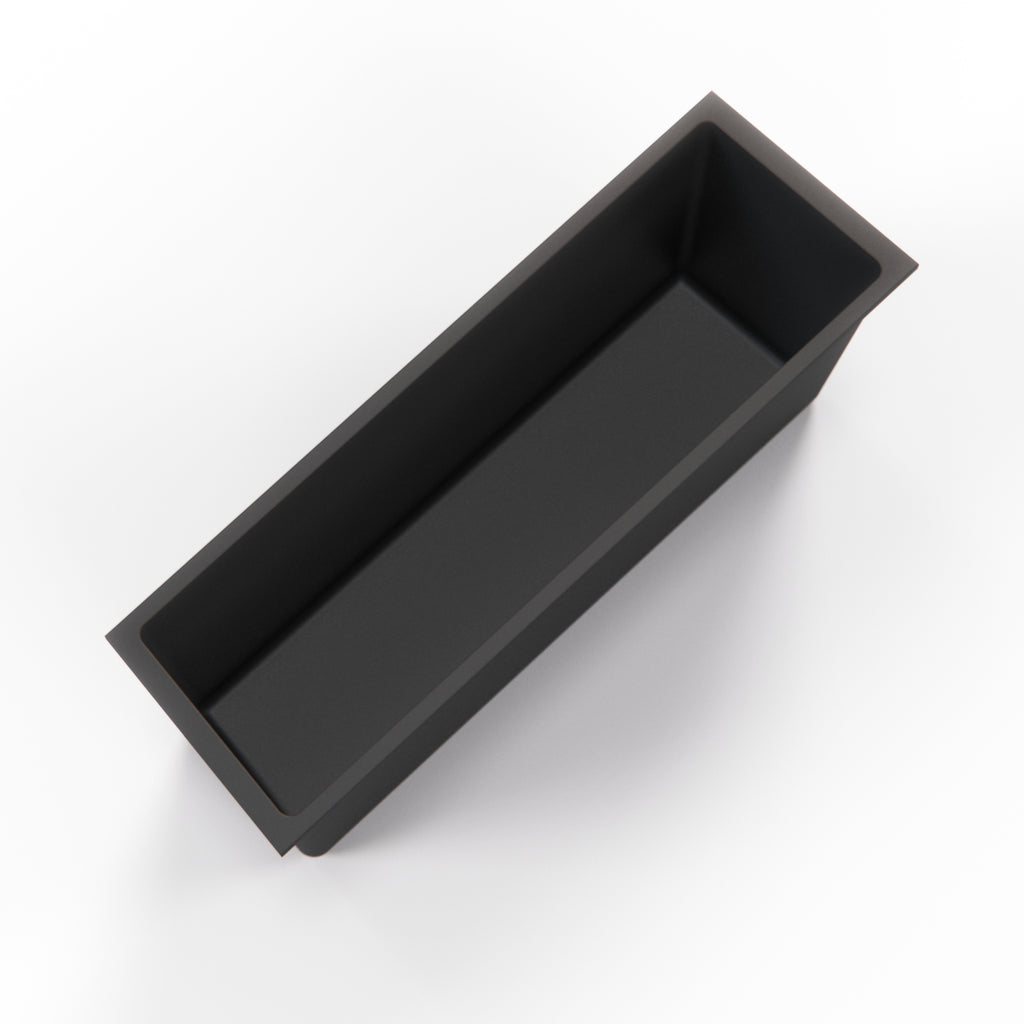 Mercedes-Benz Benz W124 Centre Console Storage Box Radio Delete Black — view 2