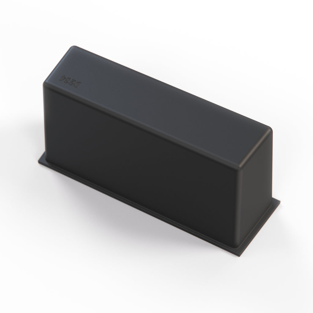 Mercedes-Benz Benz W124 Centre Console Storage Box Radio Delete Black — view 3