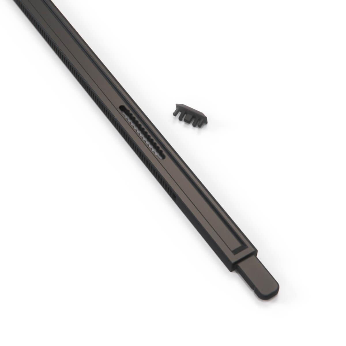 Mercedes-Benz C124 / A124 Seat Belt Giver Rod Black A1248600057 + (A1248680176) — view 2
