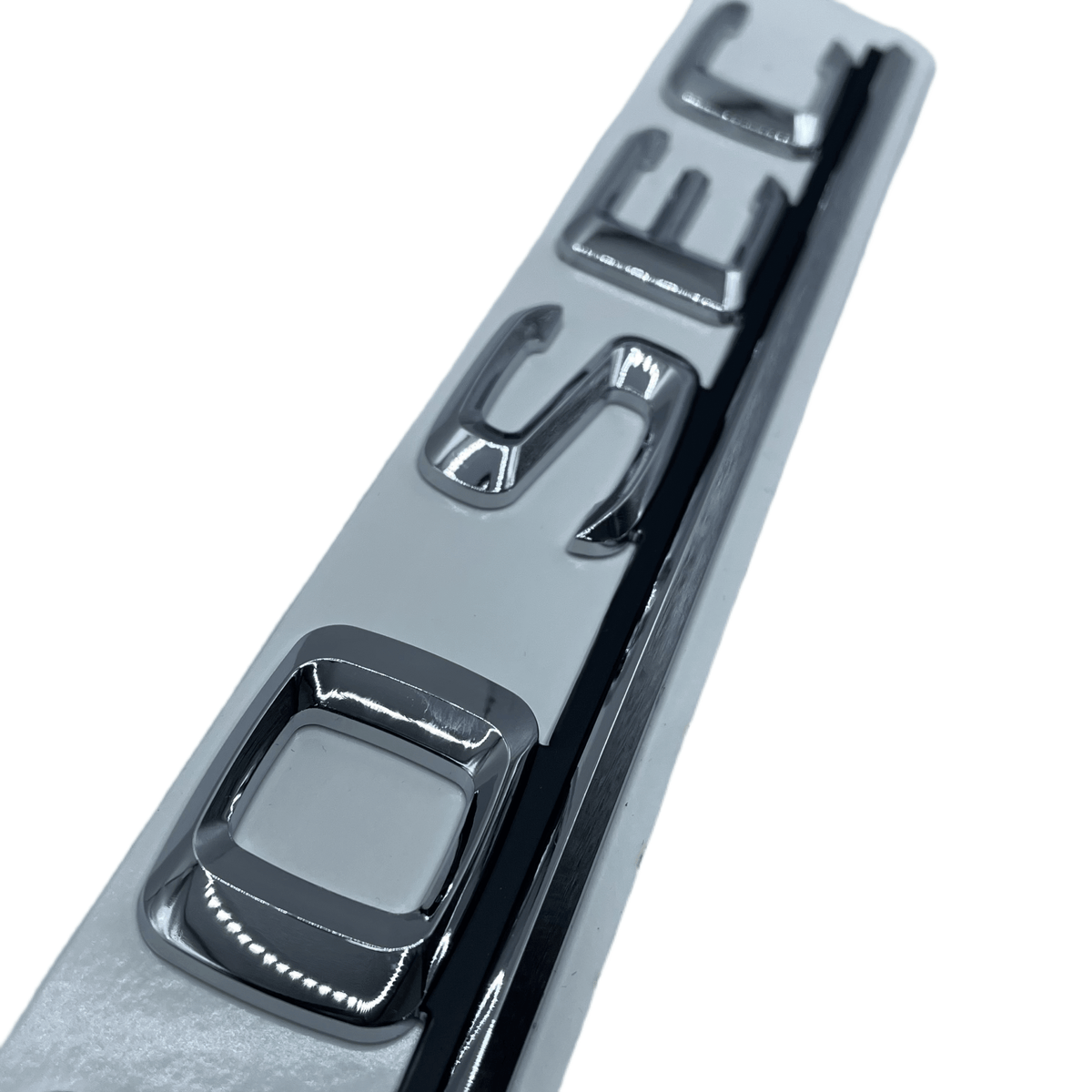 Mercedes-Benz C126 560 SEC Emblem Badge Chrome (A1268172415) — view 5