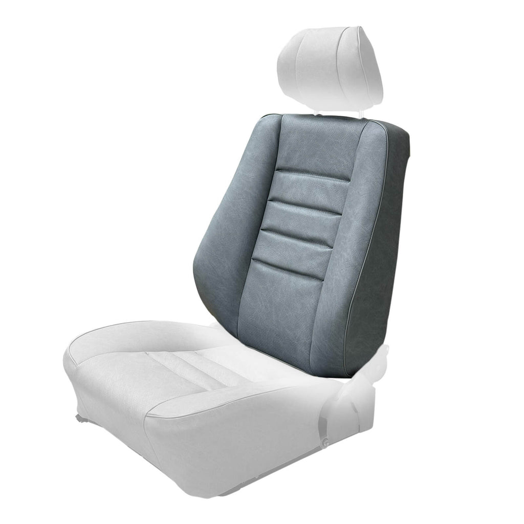 Mercedes-Benz C126 SEC Front Seat Backrest Upholstery Cover Left or Right – All Colours (A1269109032)