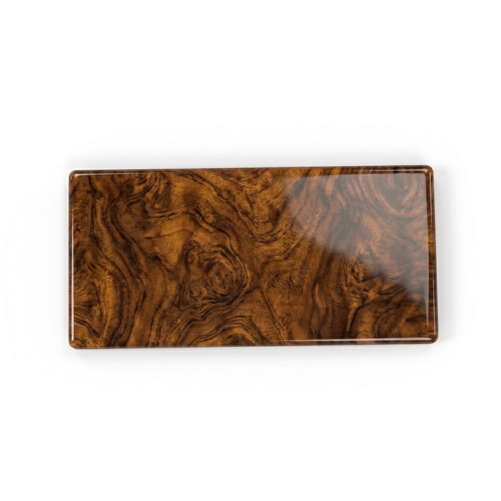 Mercedes-Benz C126 SEC Rear Bench Box Wooden Ashtray Finisher Trim (A1268101330) — view 3